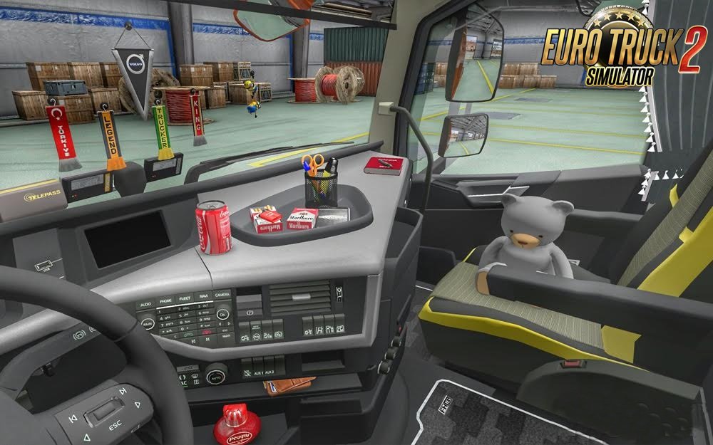 New Volvo FH16 Accessories + Interior v 3.1[1.26.x]