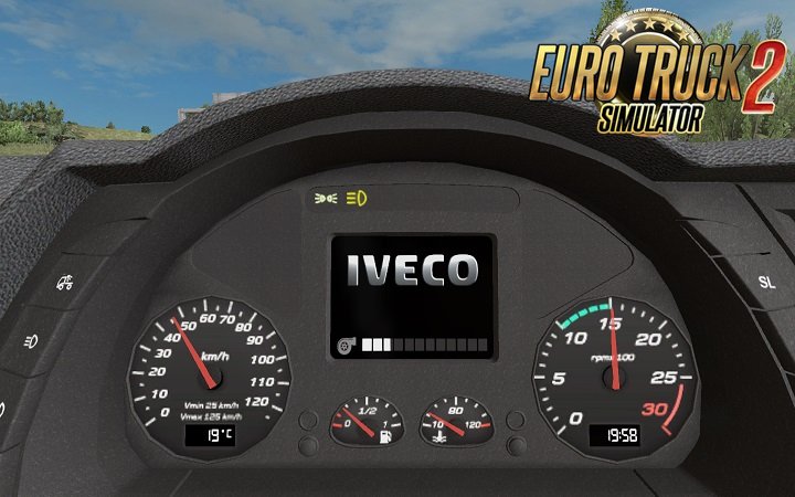 Iveco Hi-Way dashboard computer by Piva