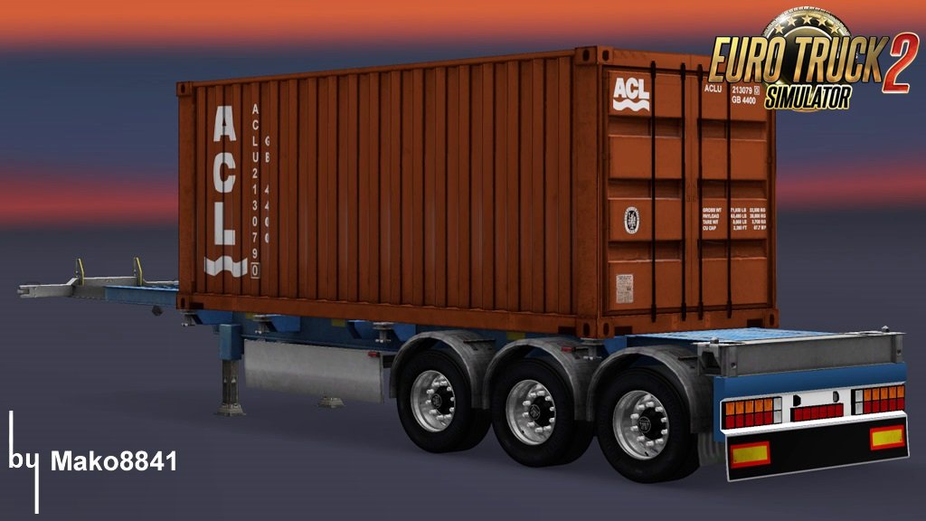 Trailer Container Atlantic Container Line by mako8841