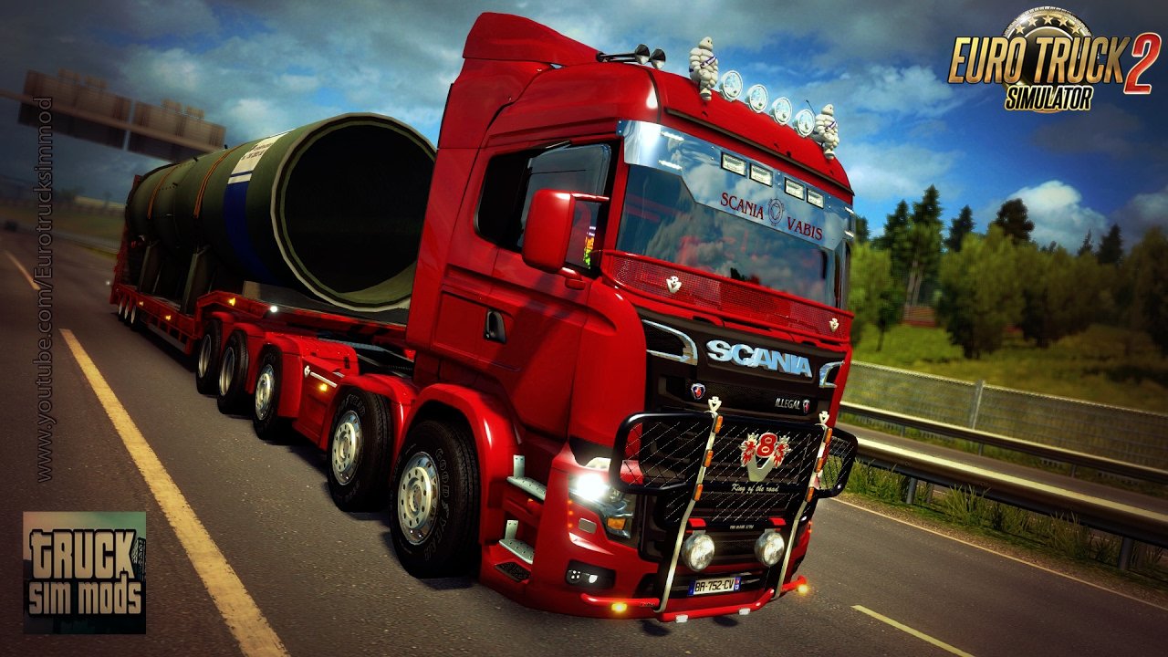 Scania illegal V8 Reworked - Euro Truck Simulator 2