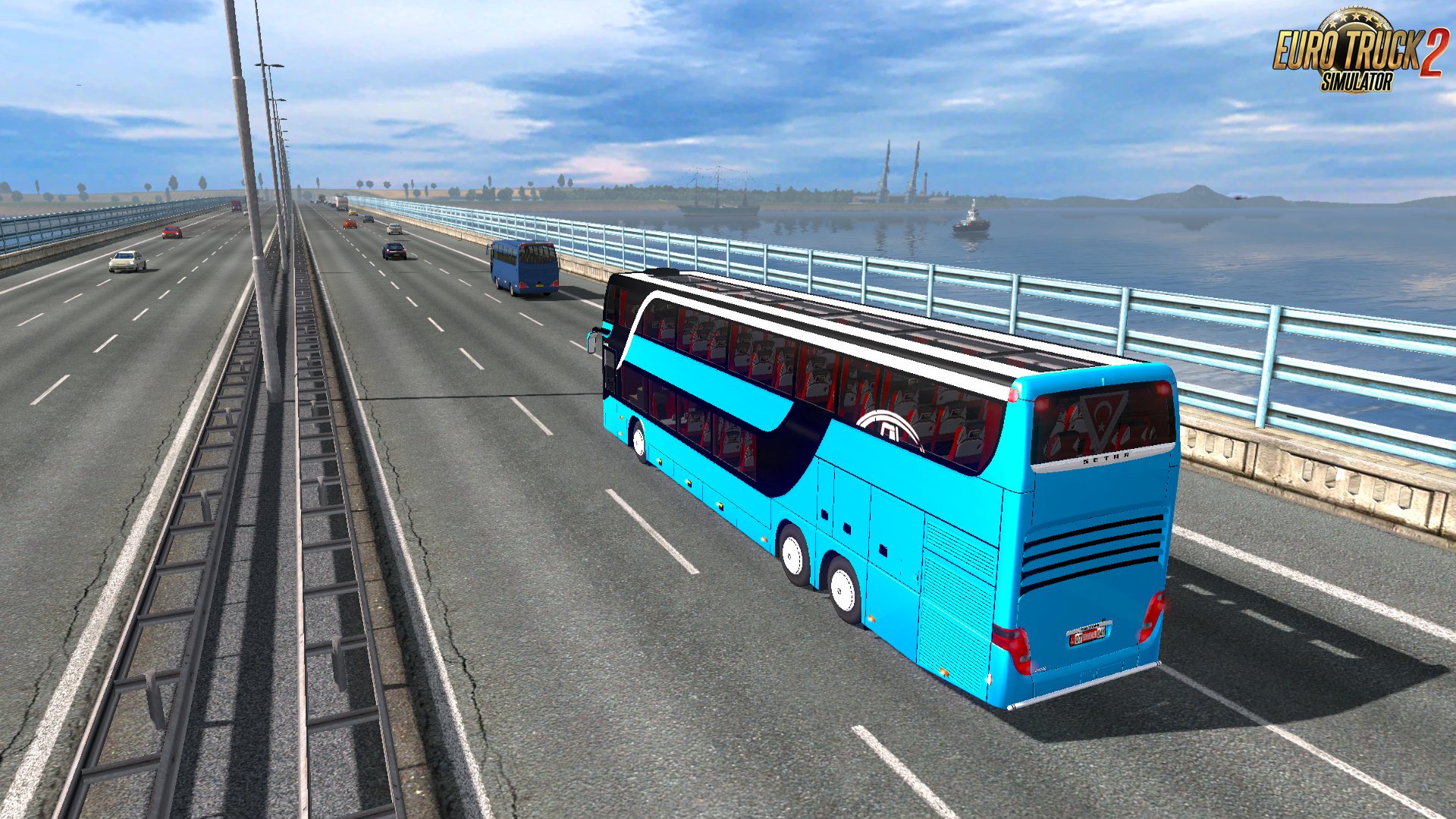 Bus Setra 431DT + Interior v1.0 (1.26.x)