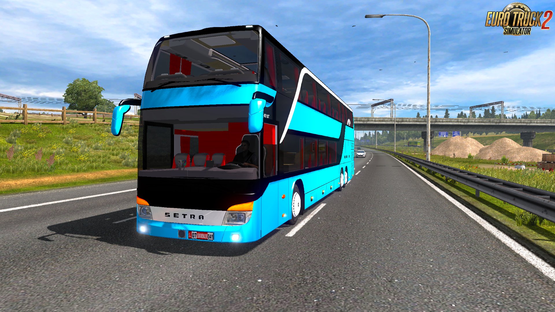 Bus Setra 431DT + Interior v1.0 (1.26.x)