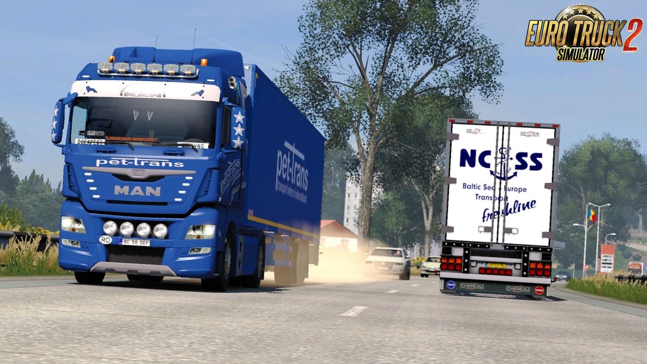 MAN TGX Euro6 v1.8: Balti - Bucuresti on ProMods 2.15 - Euro Truck Simulator 2