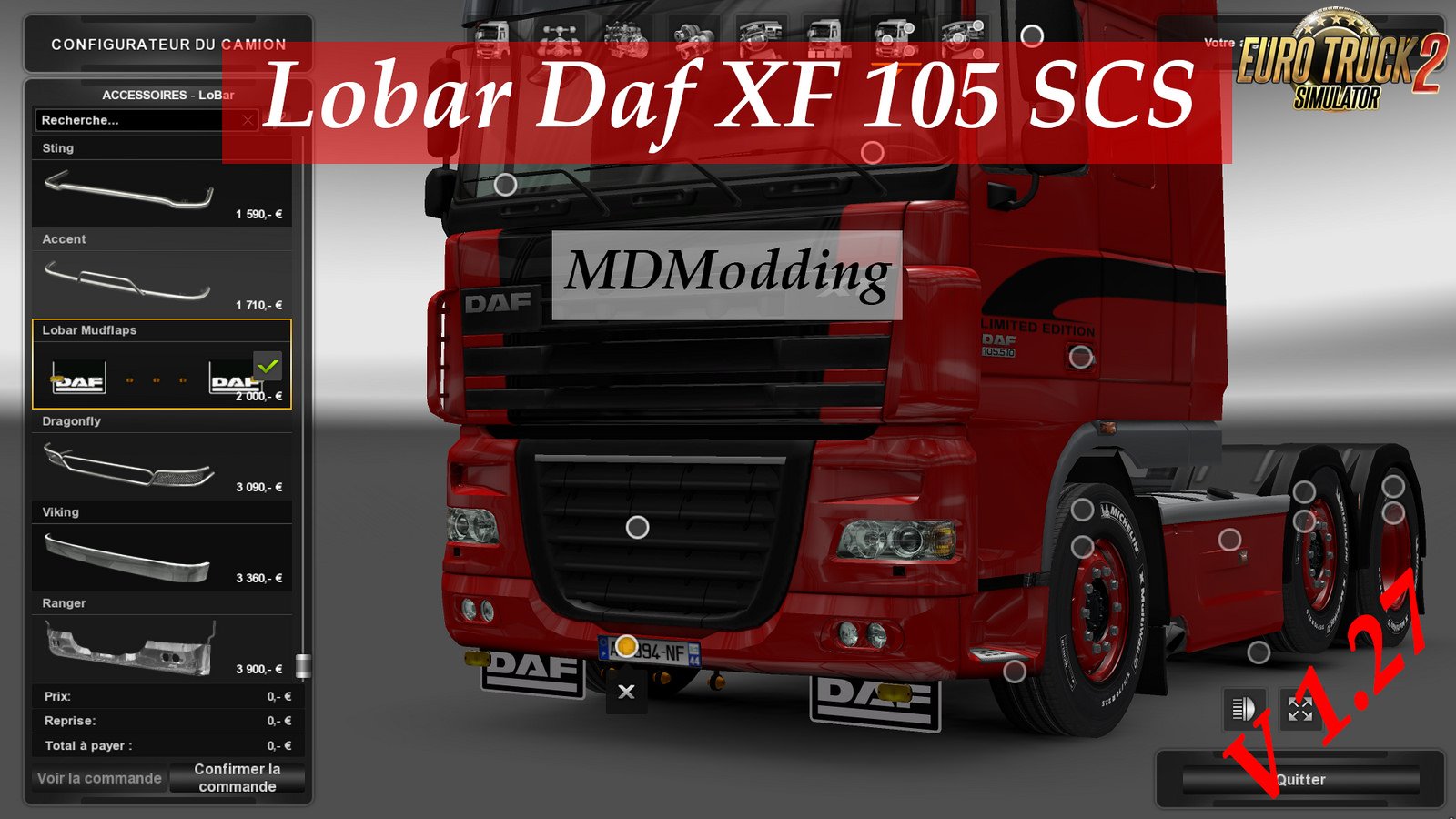 Lobar Daf XF 105 [1.27.x]