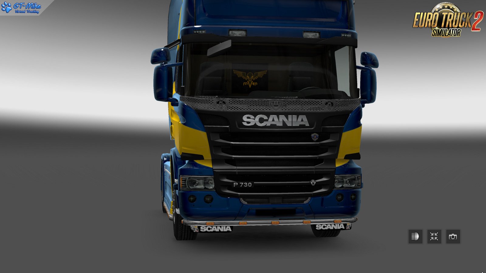 GT-Mods SCS Scania R->P replacer mod v1.0