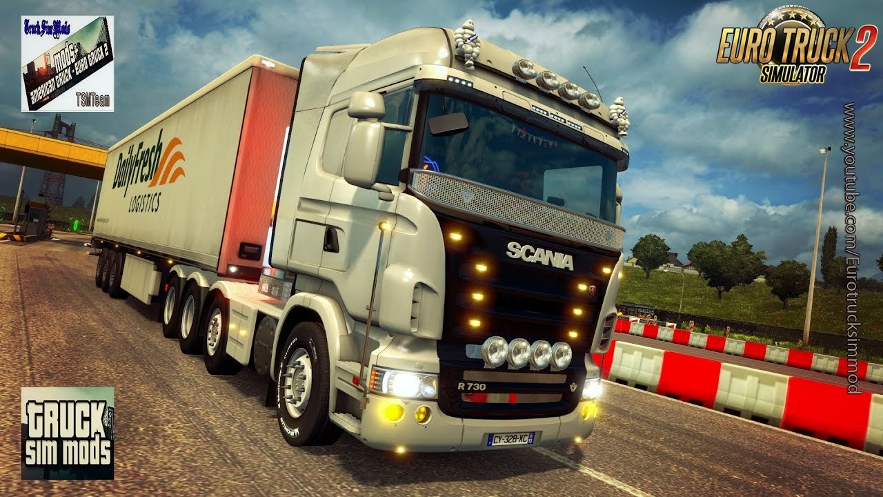 Scania R & Streamline Modifications v2.2 (1.27.x) - Euro Truck Simulator 2