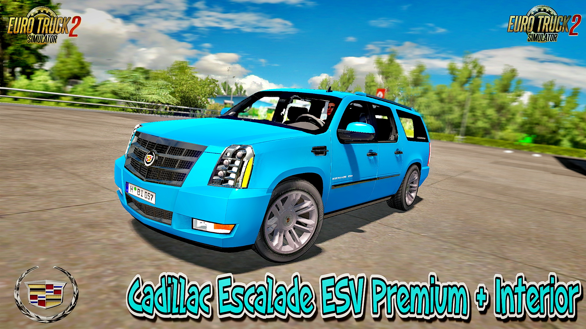 Cadillac Escalade ESV Premium (Beta) (1.27.x) - Euro Truck Simulator 2