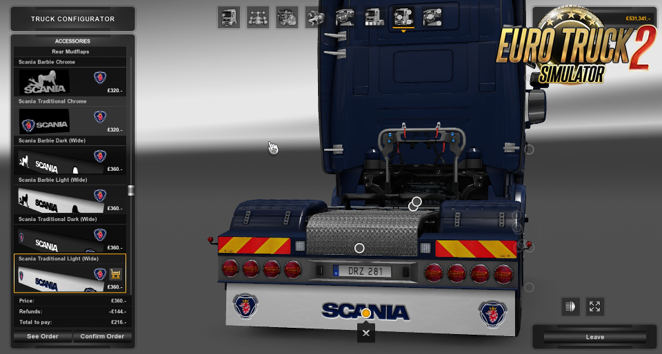 Scania Mudflap Pack v1.3.2 [1.27.x]