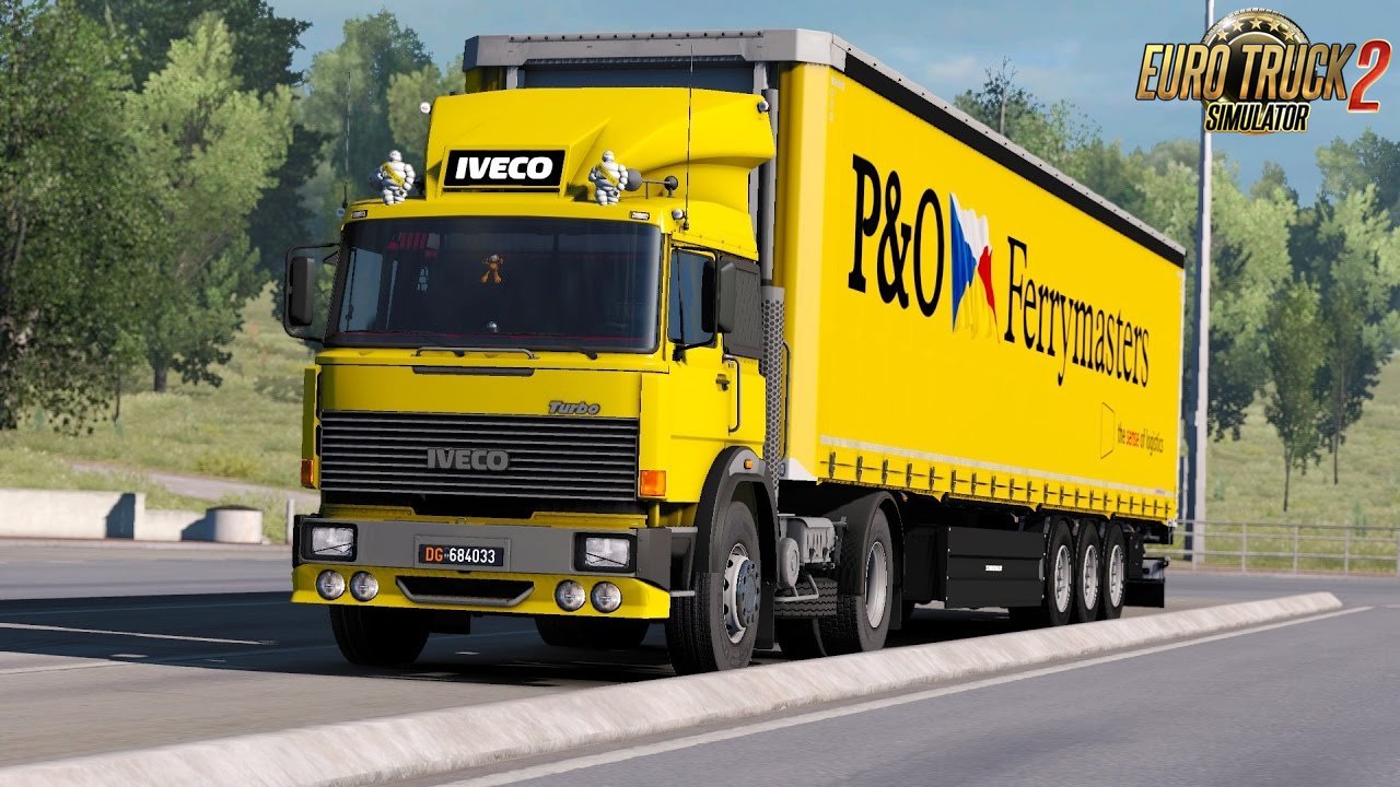 Iveco 190-38 Special (1.27.x): Metz - Bourges route - Euro Truck Simulator 2