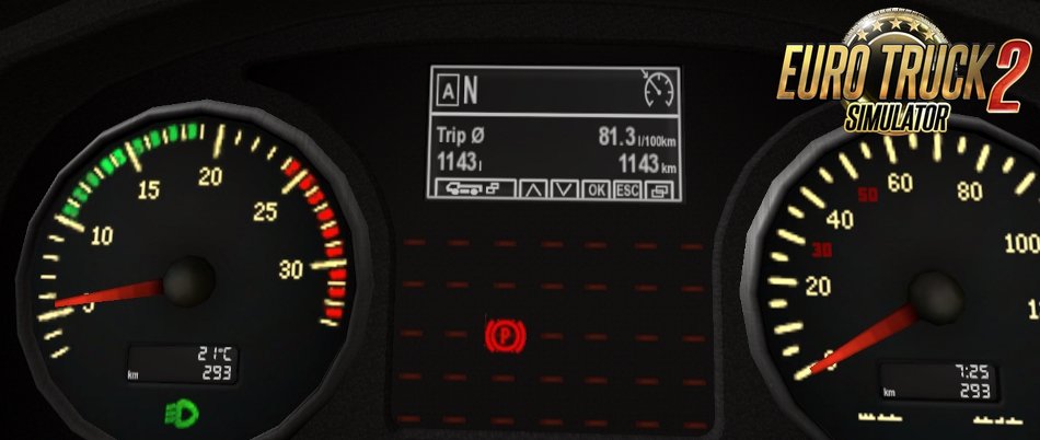 MAN TGX Dashboard Computer v1.1 [1.27.x]