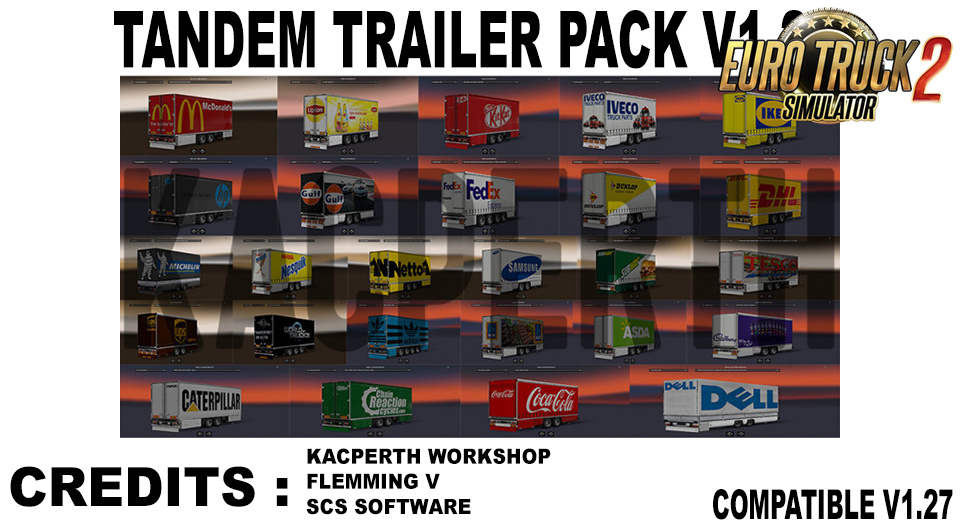 Tandem Trailer Pack v1.2.2 [1.27.x]