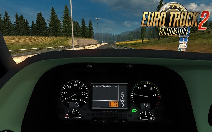 Mercedes Actros MP3 Dashboard Computer-update  [1.27.x]