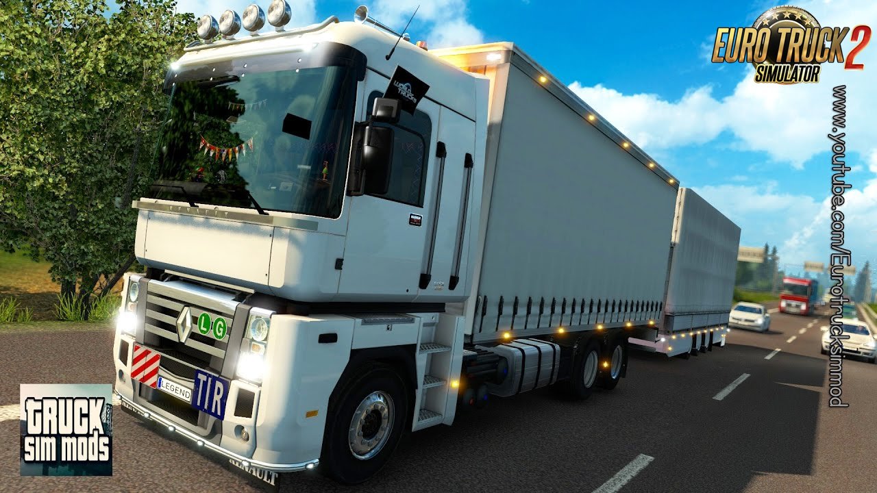 Euro truck simulator 2 моды тандем скачать
