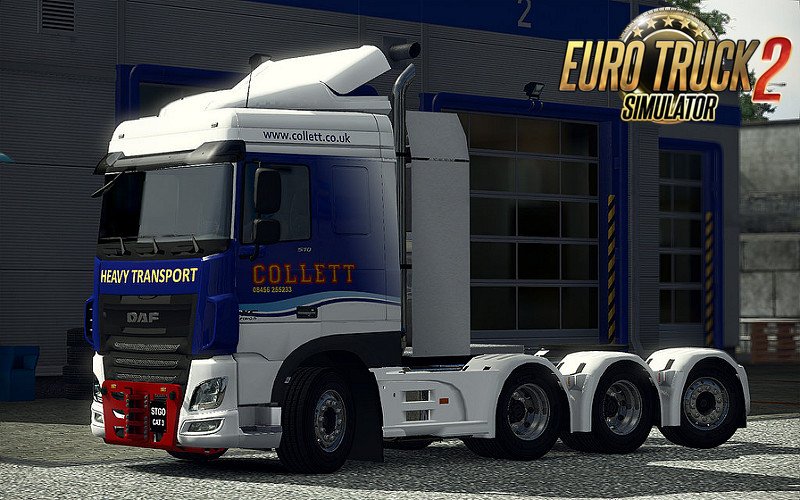 Heavy Haulage chassis addon for DAF E6 SCS [1.31.x]