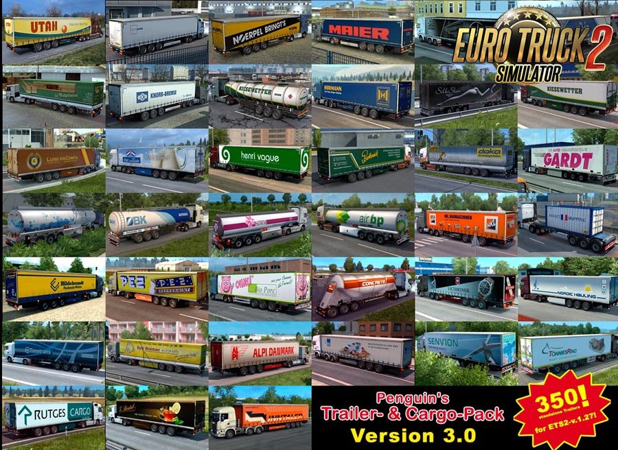 Penguins Trailer and CargoPack v3.0 [1.27.x]