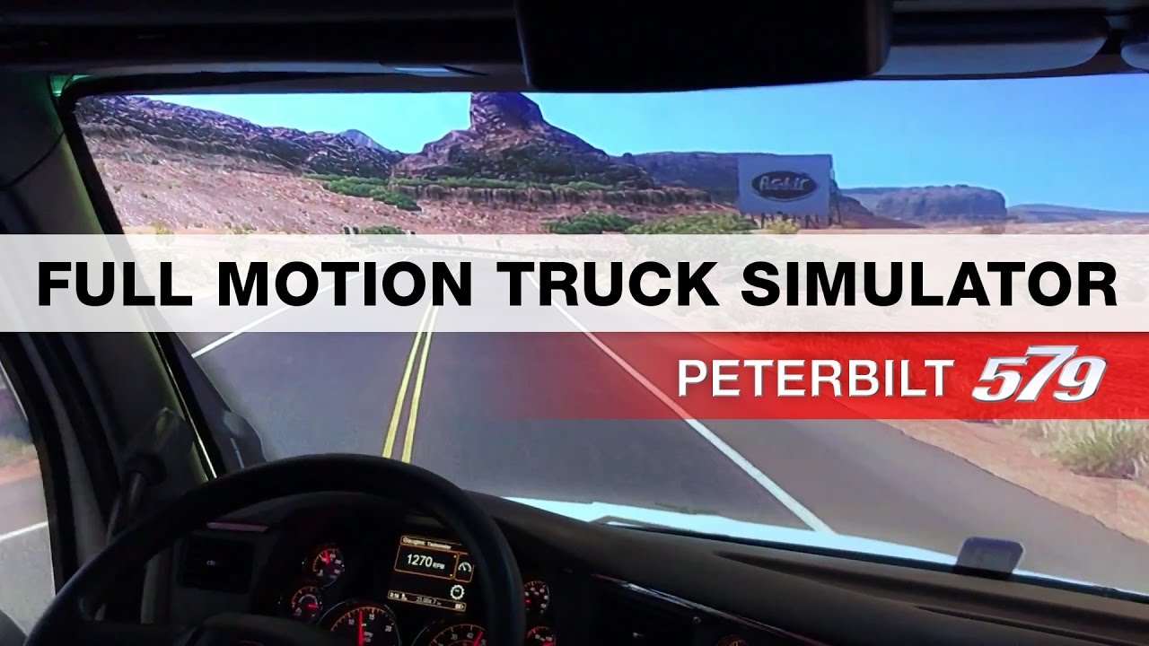 Full Motion Semi Truck Simulator - MATS 2017