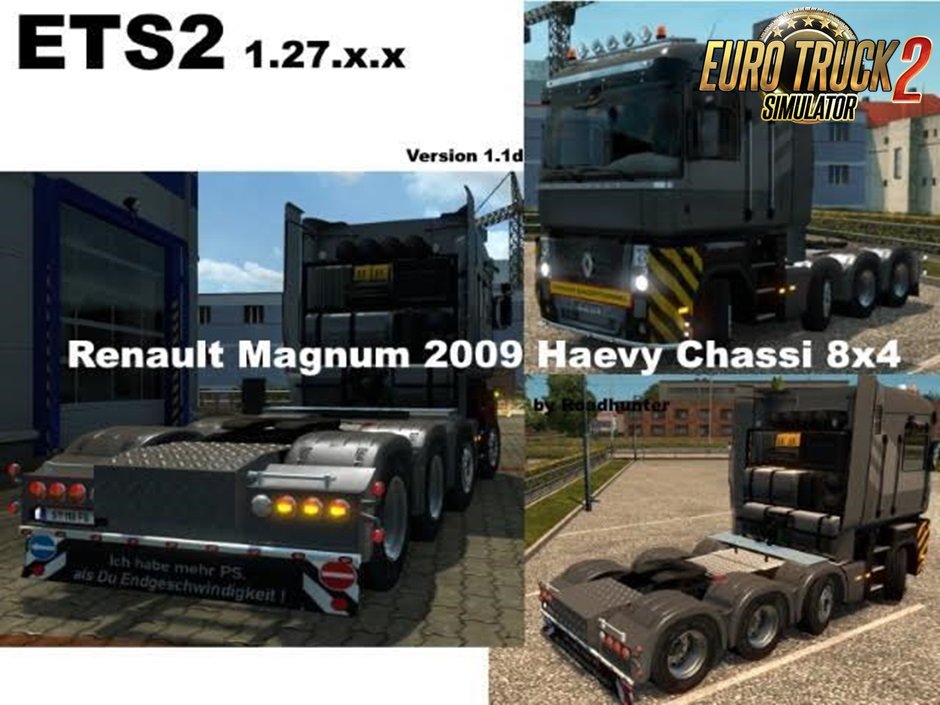 Renault Magnum 2009 8x4 v1.1 [1.27.x]