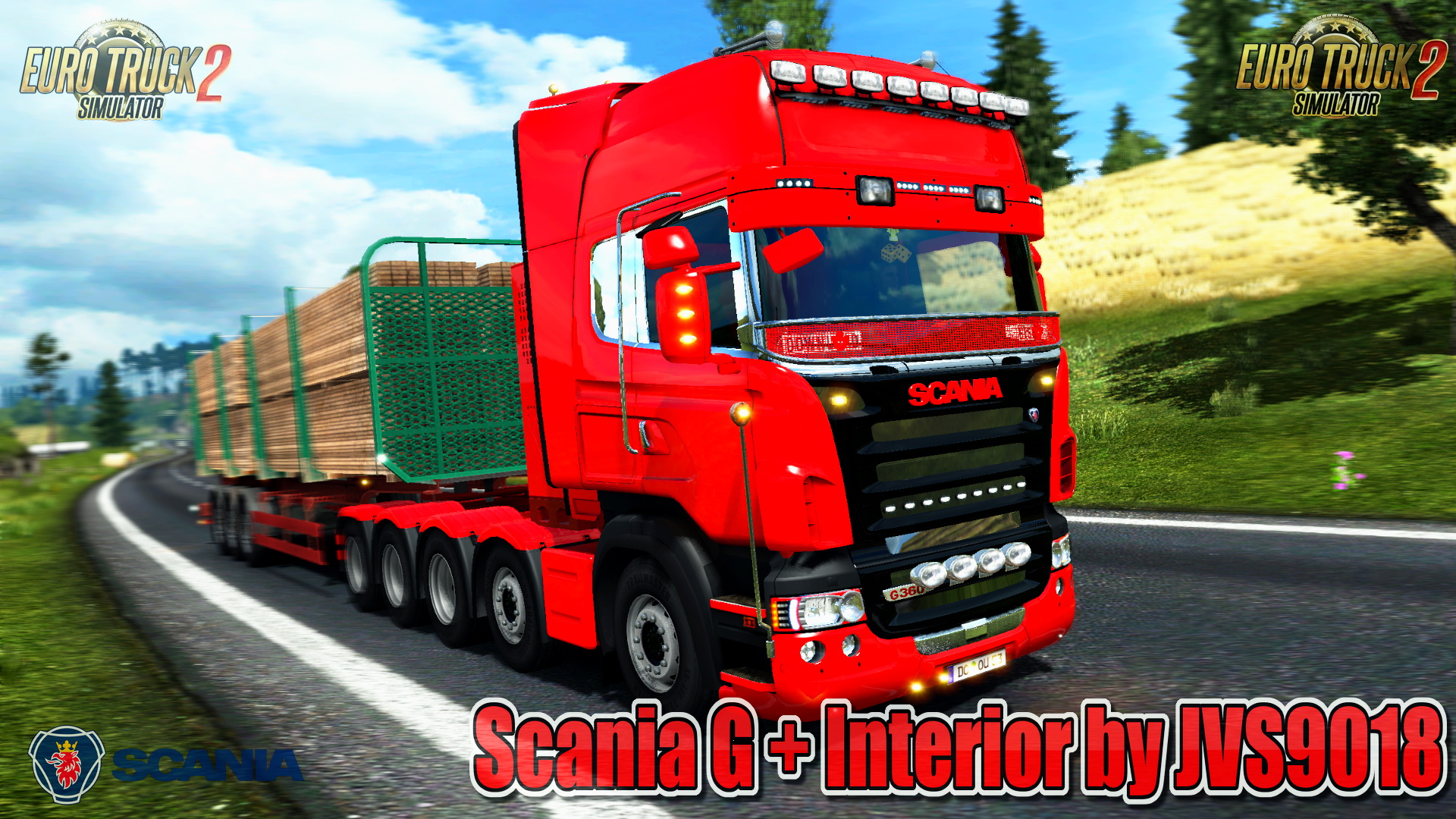 Scania G + Interior v1.0 by JVS9018 (1.27.x)