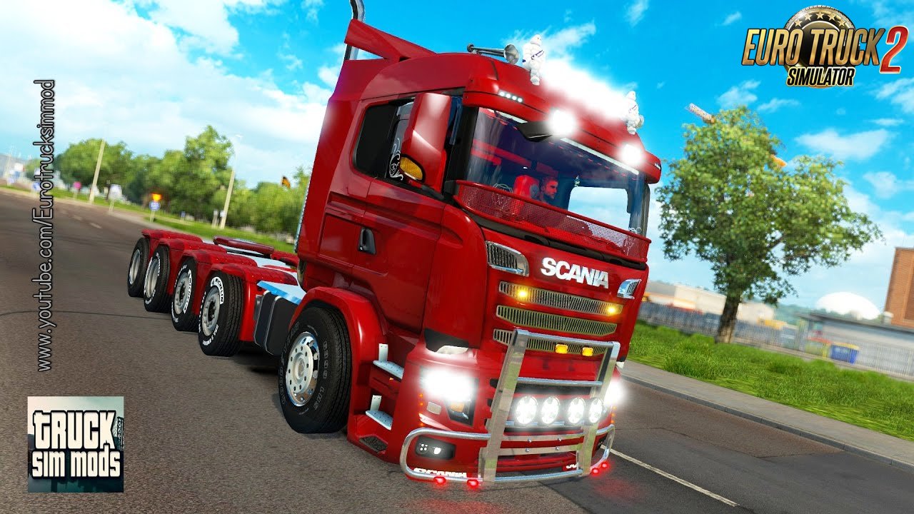 Carls Scania R&S v9.0 (1.27.x) - Euro Truck Simulator 2