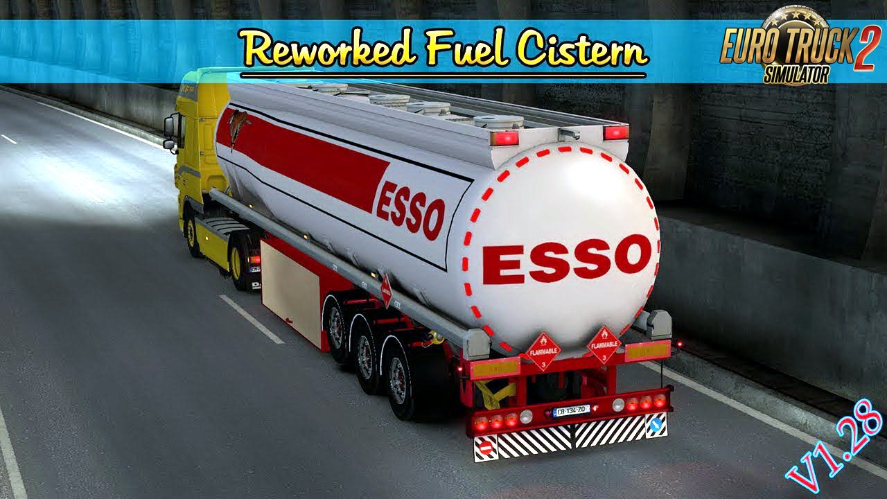 Reworked Fuel Cistern SCS v1.0 by MDModding (1.28.x)