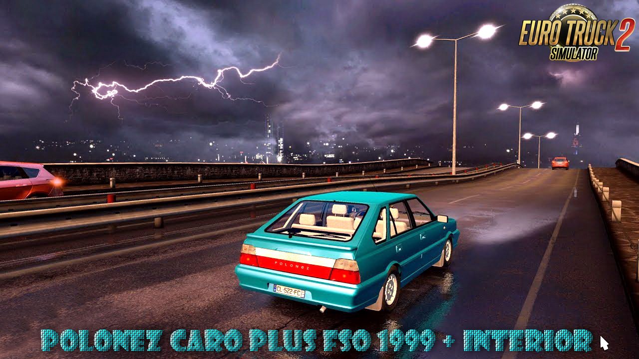 Polonez Caro Plus FSO 1999 + Interior v2.0 (1.28.x)