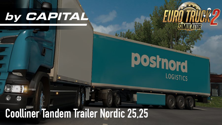 Tandem Nordic Trailer (25,25) v3.0 -ByCapital