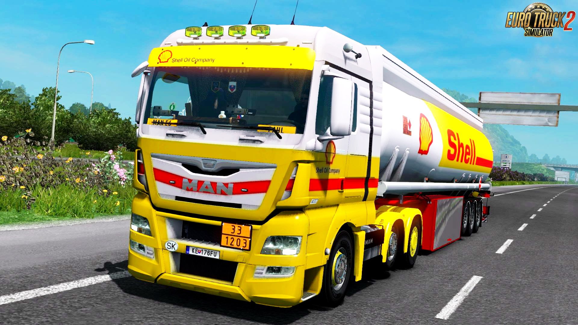 Shell Combo Pack Skin for Man Euro 6 by MADster v1.0 (1.28.x)