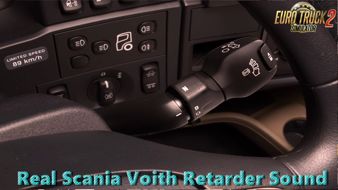 Real Scania Voith Retarder Sound v1.0 (1.28.x)