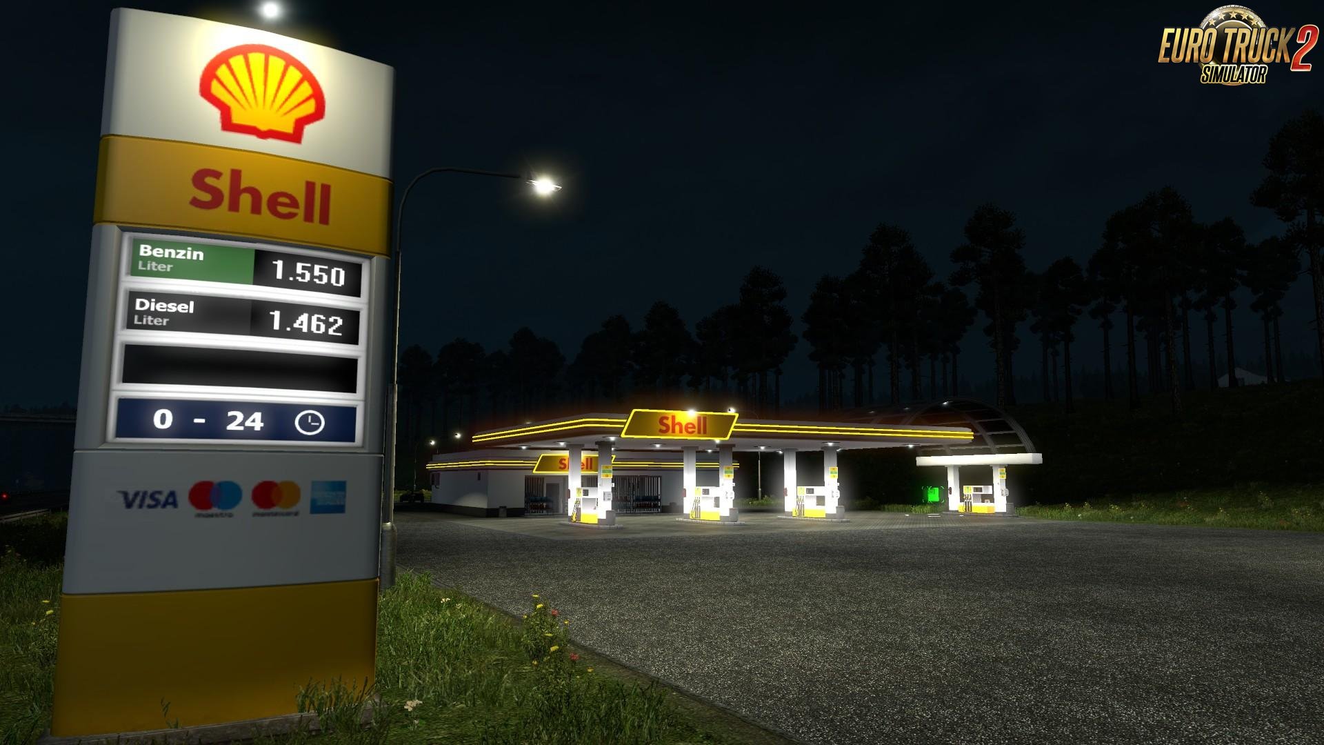 Real European Gas Stations (Reloaded)