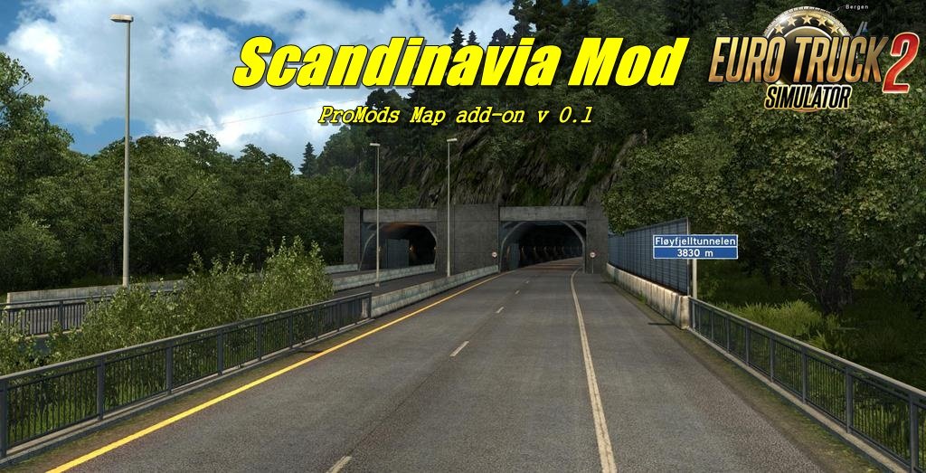 Scandinavia Mod, ProMods Map add-on v 0.1[1.28.x]