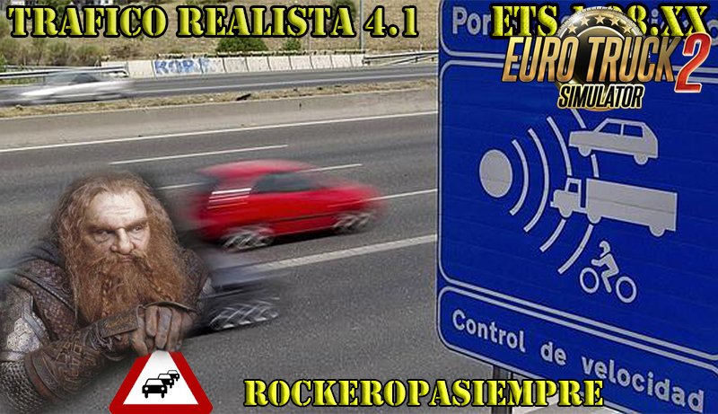 Realistic Traffic v 4.1 by Rockeropasiempre for 1.28.xx