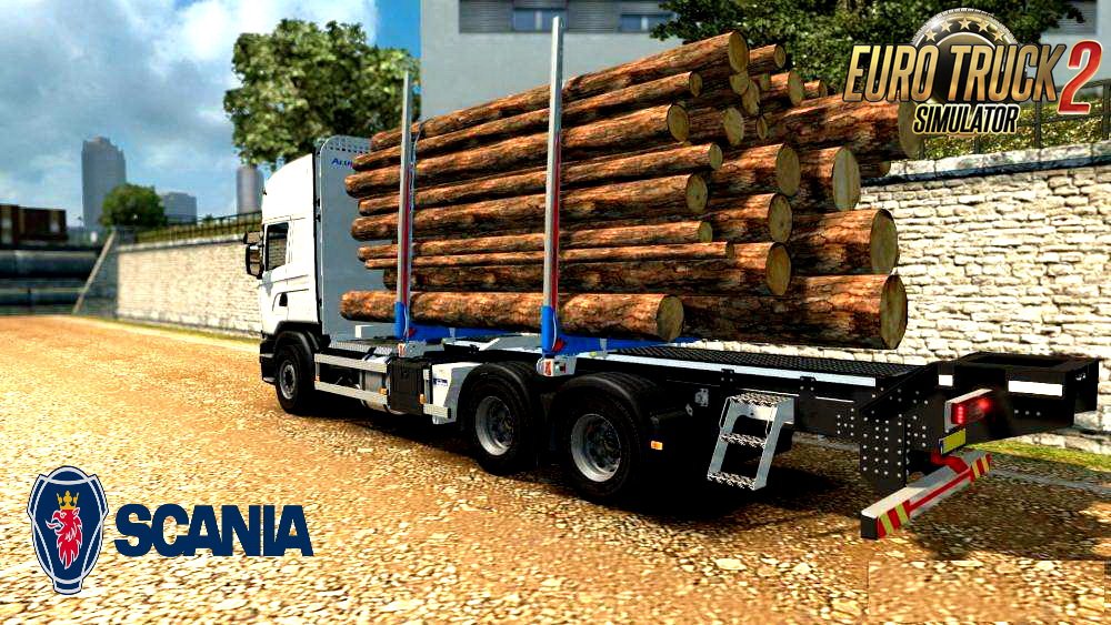 Scania Timber Transporter Addon v1.0 (1.28.x)