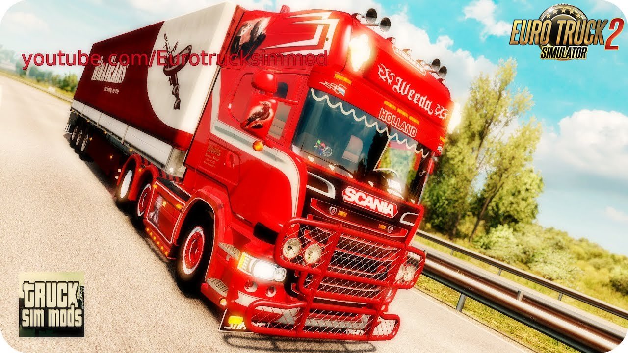 Scania R450 Weeda Penoza (1.28.x) - Euro Truck Simulator 2