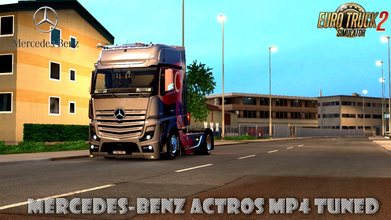 Mercedes-Benz Actros MP4 Tuned v1.0 (1.28.x)