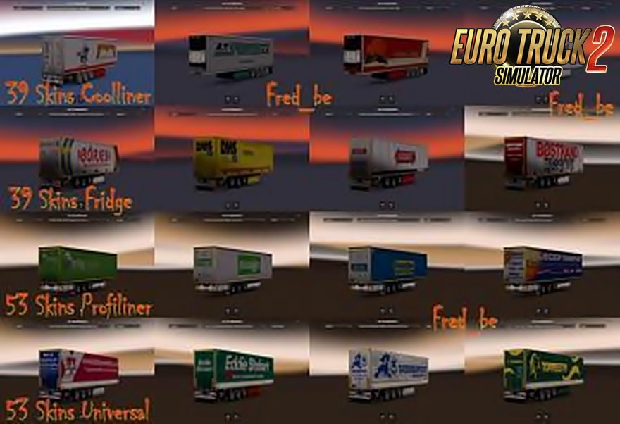 Trailer Pack v1.28 (184 Skins )