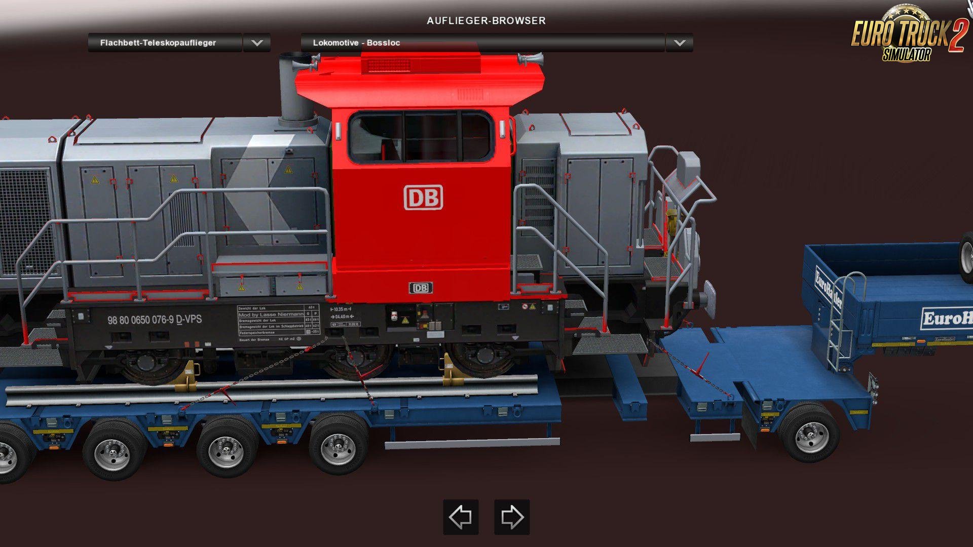 Deutsche Bahn Lokomotive Cargo for Ets2