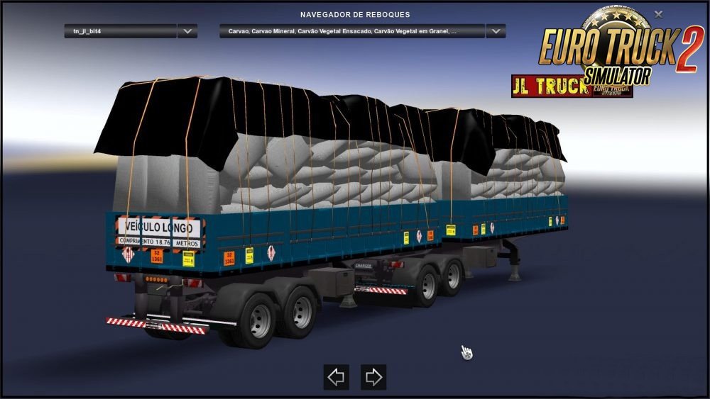 Double Articulated Trailer to Ai Traffic and Cargo Pack v.3.3