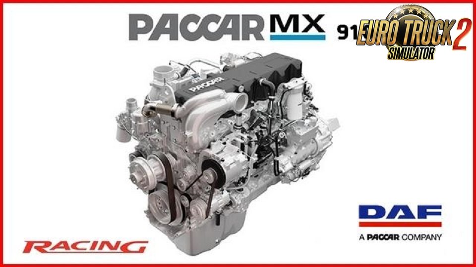 PACCAR MX-13 910 HP “racing”v1.0 for Daf XF