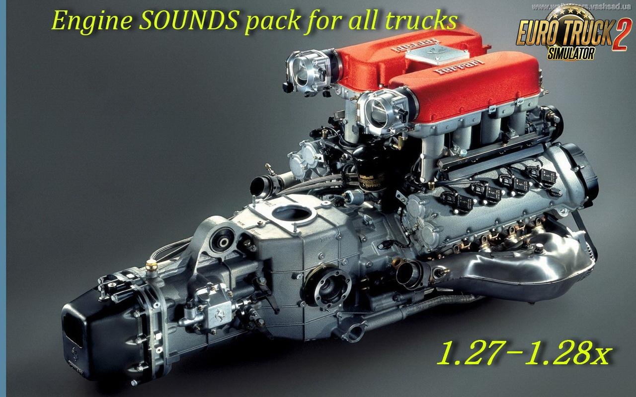 Engine SOUNDS pack for all trucks v1.0 in Ets2