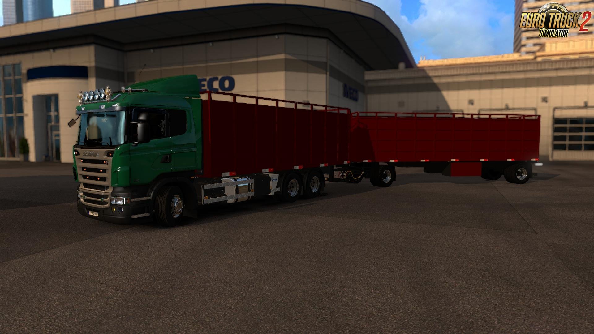 Cattle and Trailer Addon for Scania RJL [1.28.x]