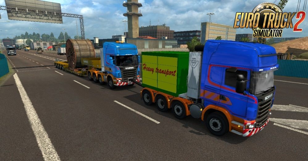 Scania R Heavy Haul Convoy Mod for Ets2