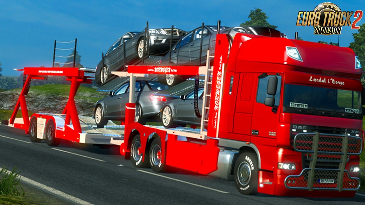 Daf XF Autotransporter Mod