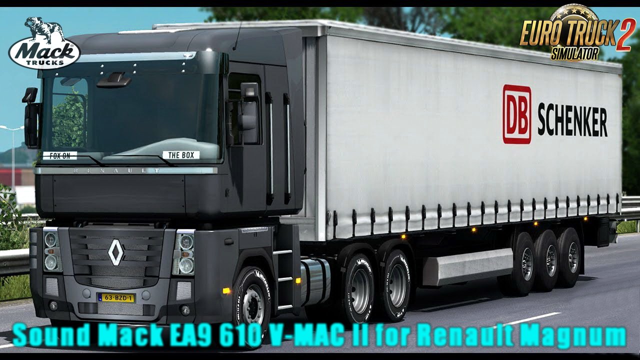 Sound Mack EA9 610 V-MAC II for Renault Magnum v1.0 (1.28.x)