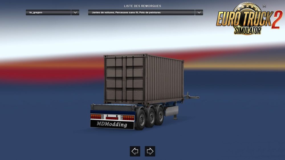 Grey Container for Ets2