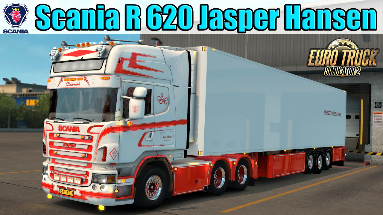 Scania Jesper Hansen Edition + Trailer v1.0 (1.28.x)