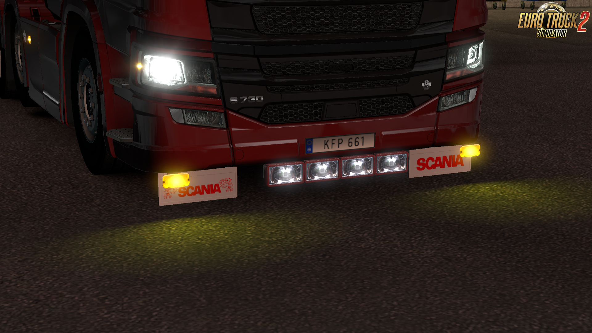 Front Mudflaps Scania Next Gen v1.0