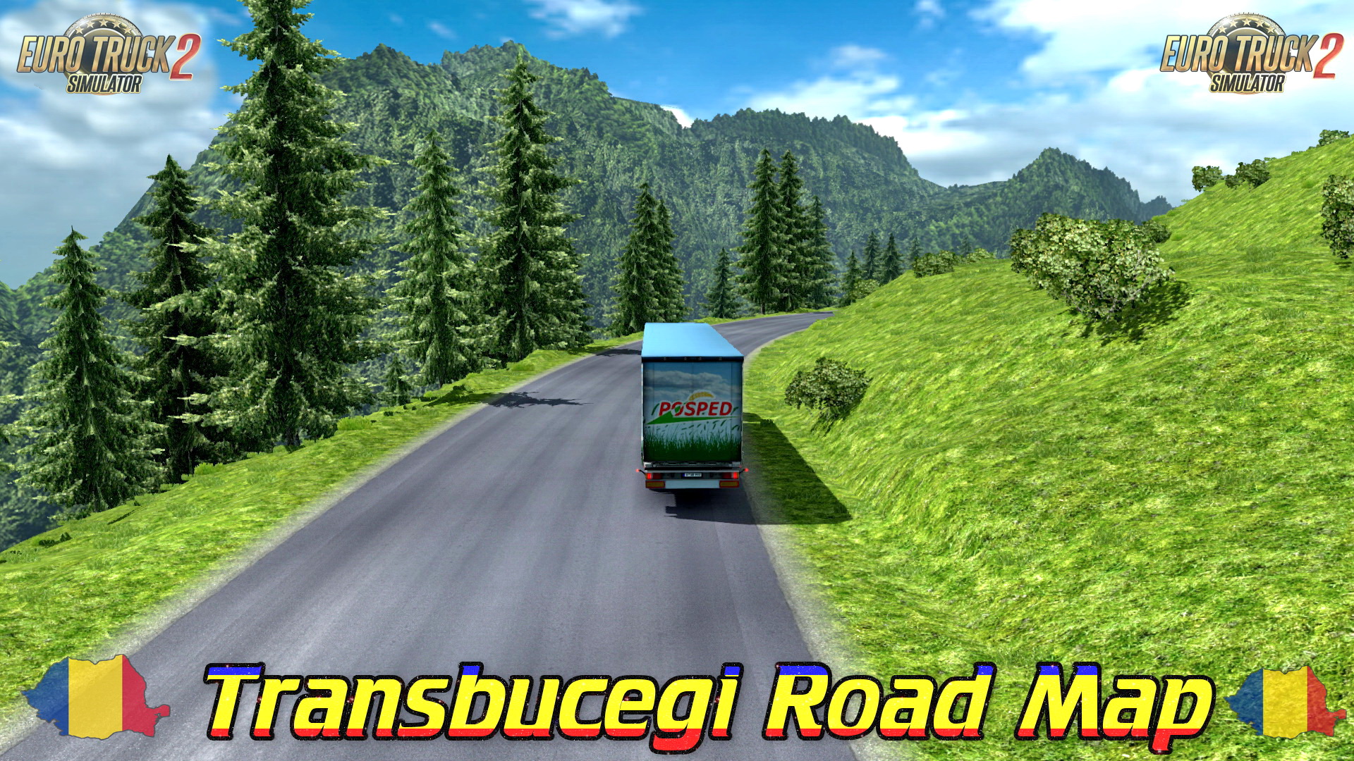 Transbucegi + Transfagarasan Roads Map (1.30.x) - Euro Truck Simulator 2