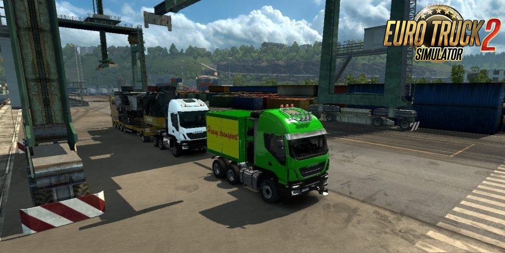 IVECO Heavy Haul Convoy Trailer Mod [1.30]