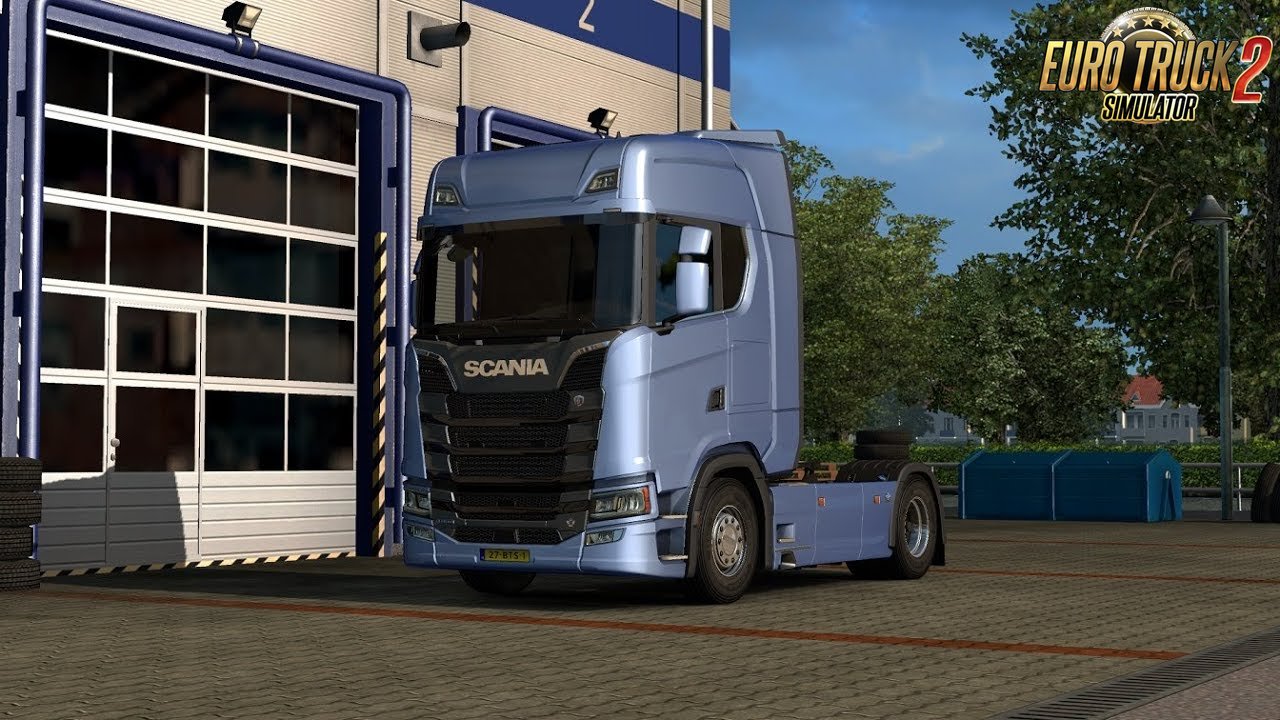 Scania new generation V8 stock sound for Ets2