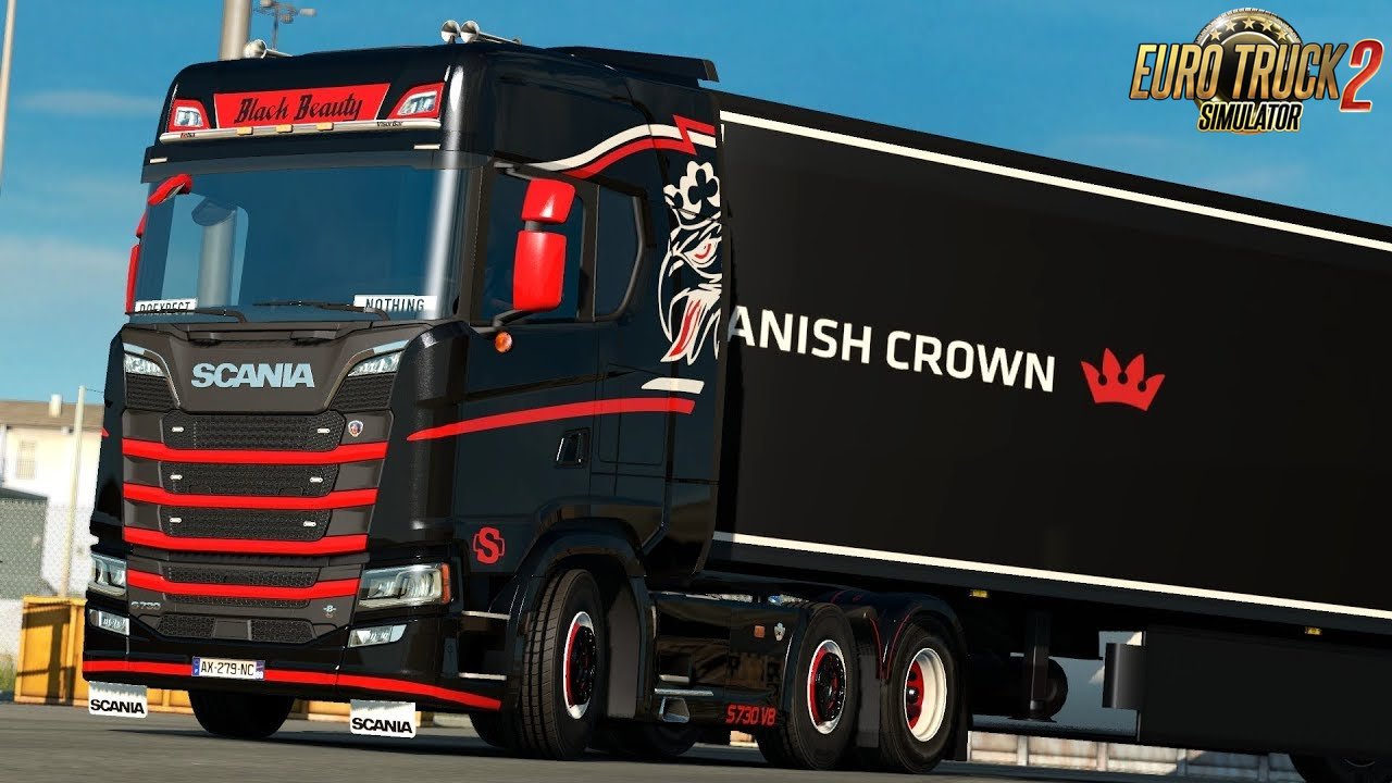 Scania S730 NextGen: Italy - France (1.30.x) - Euro Truck Simulator 2